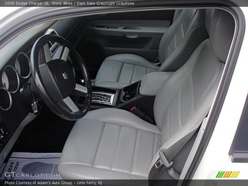 Stone White / Dark Slate Gray/Light Graystone 2006 Dodge Charger SE