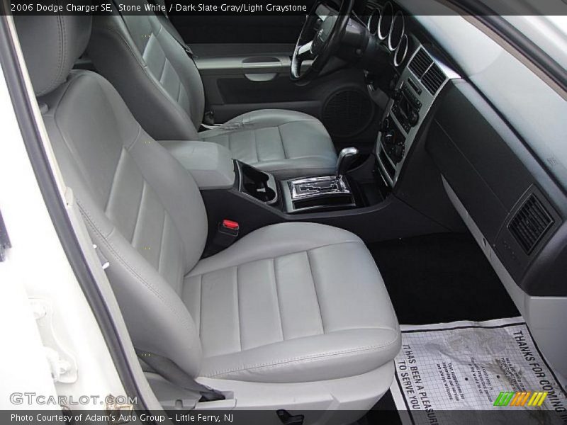Stone White / Dark Slate Gray/Light Graystone 2006 Dodge Charger SE