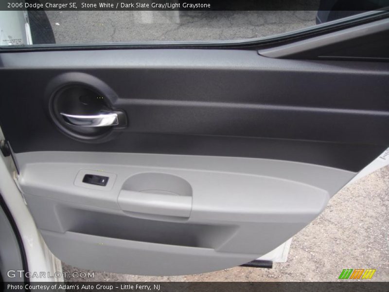 Stone White / Dark Slate Gray/Light Graystone 2006 Dodge Charger SE
