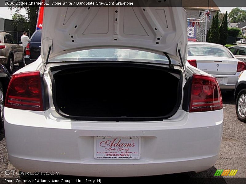 Stone White / Dark Slate Gray/Light Graystone 2006 Dodge Charger SE