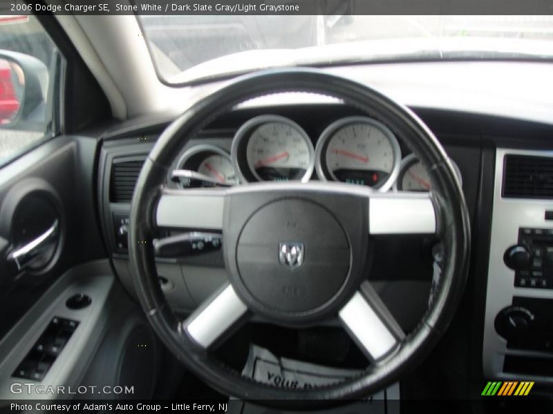 Stone White / Dark Slate Gray/Light Graystone 2006 Dodge Charger SE