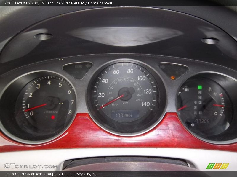 Millennium Silver Metallic / Light Charcoal 2003 Lexus ES 300