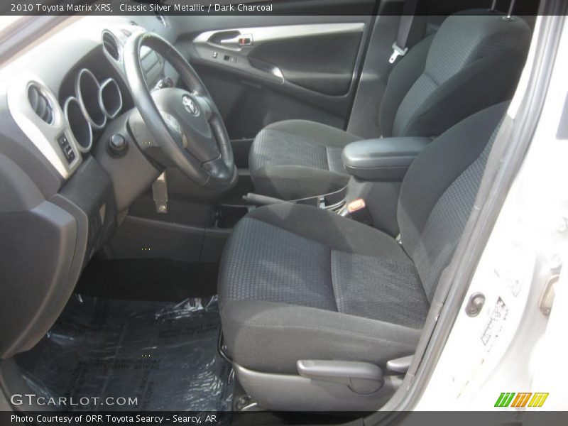 Classic Silver Metallic / Dark Charcoal 2010 Toyota Matrix XRS