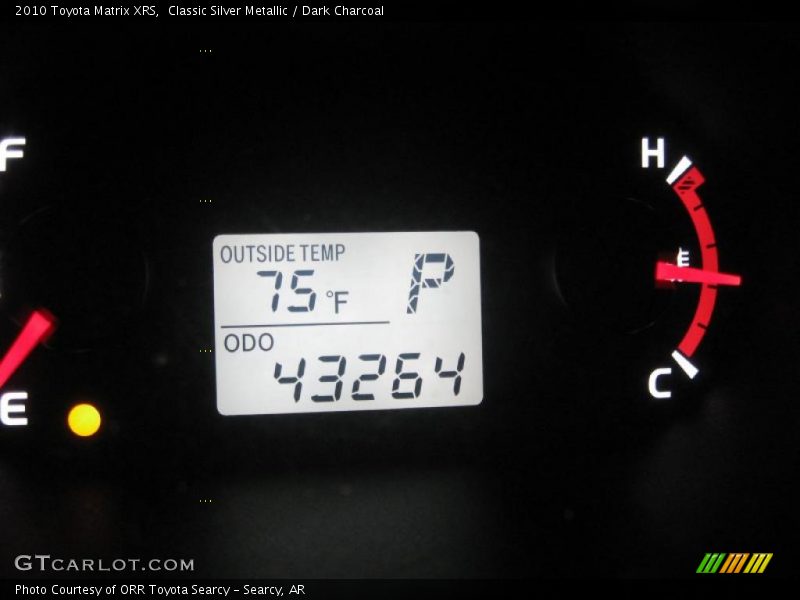Classic Silver Metallic / Dark Charcoal 2010 Toyota Matrix XRS