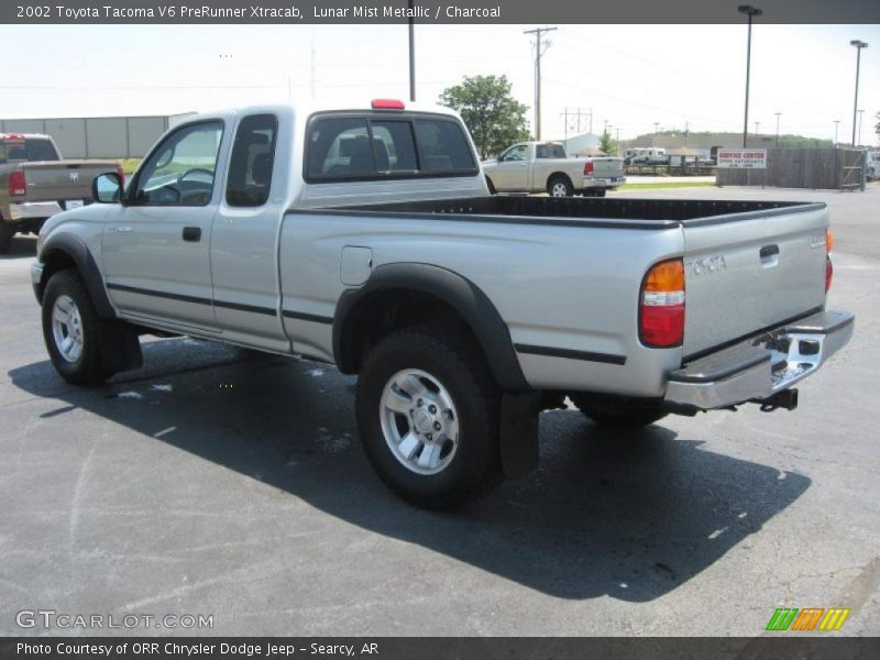 Lunar Mist Metallic / Charcoal 2002 Toyota Tacoma V6 PreRunner Xtracab