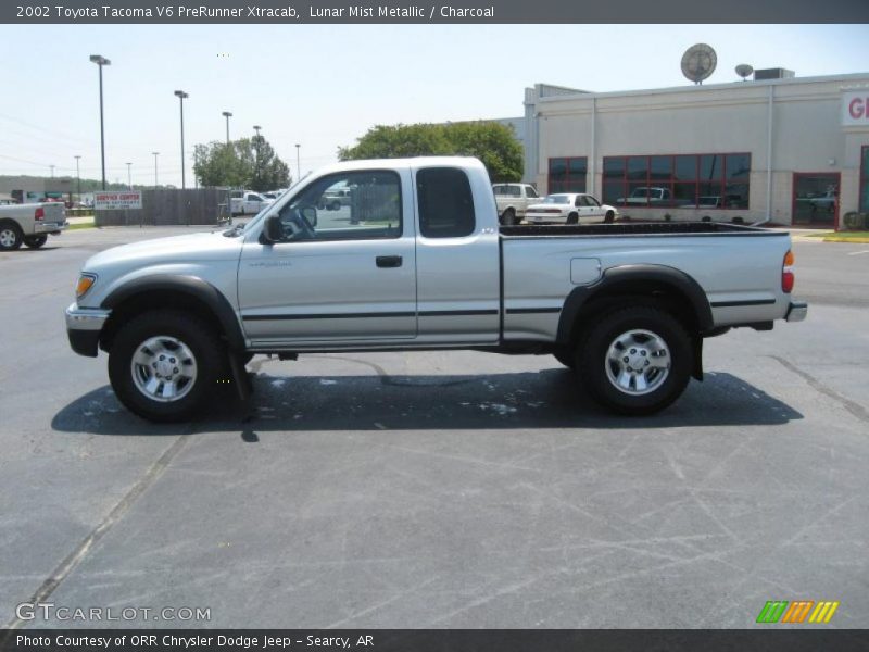 Lunar Mist Metallic / Charcoal 2002 Toyota Tacoma V6 PreRunner Xtracab
