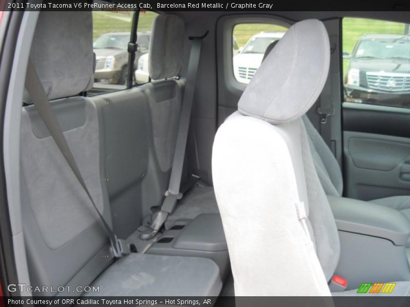  2011 Tacoma V6 PreRunner Access Cab Graphite Gray Interior