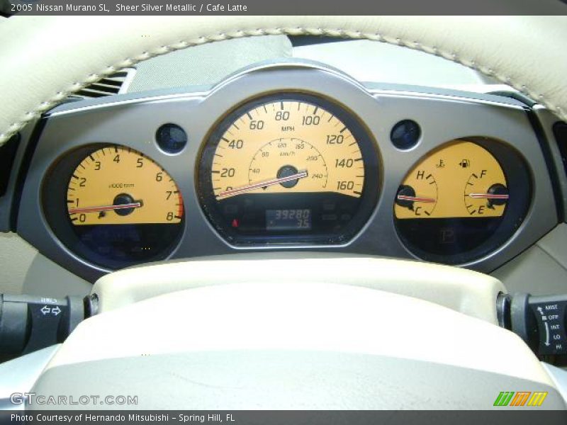 Sheer Silver Metallic / Cafe Latte 2005 Nissan Murano SL