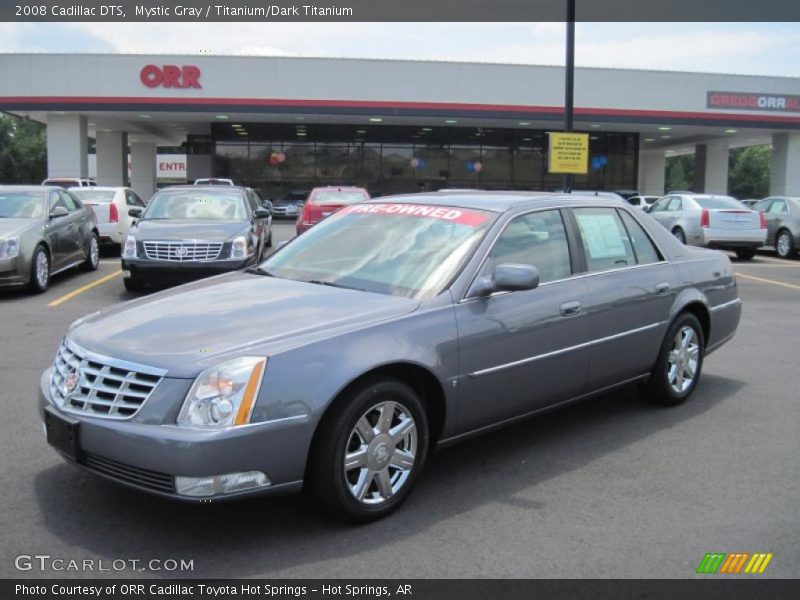 Mystic Gray / Titanium/Dark Titanium 2008 Cadillac DTS