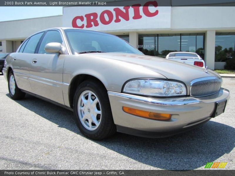 Light Bronzemist Metallic / Taupe 2003 Buick Park Avenue