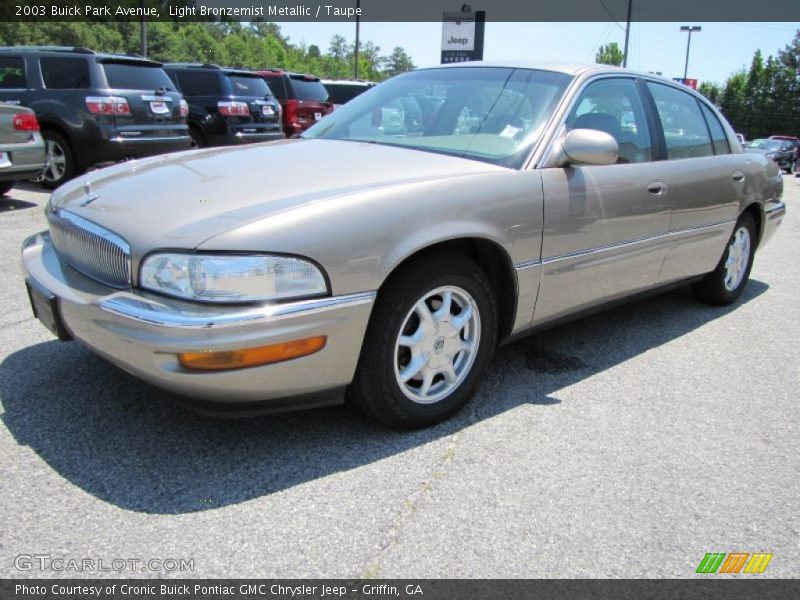 Light Bronzemist Metallic / Taupe 2003 Buick Park Avenue