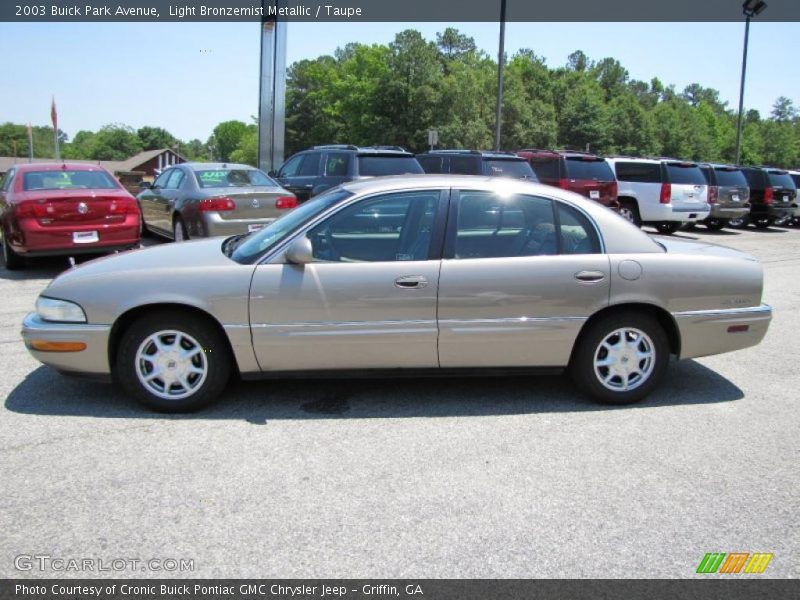 Light Bronzemist Metallic / Taupe 2003 Buick Park Avenue