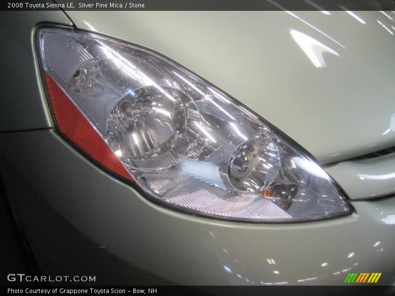 Silver Pine Mica / Stone 2008 Toyota Sienna LE