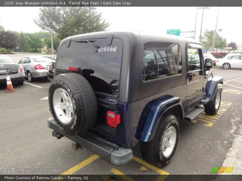 Patriot Blue Pearl / Dark Slate Gray 2005 Jeep Wrangler Unlimited 4x4