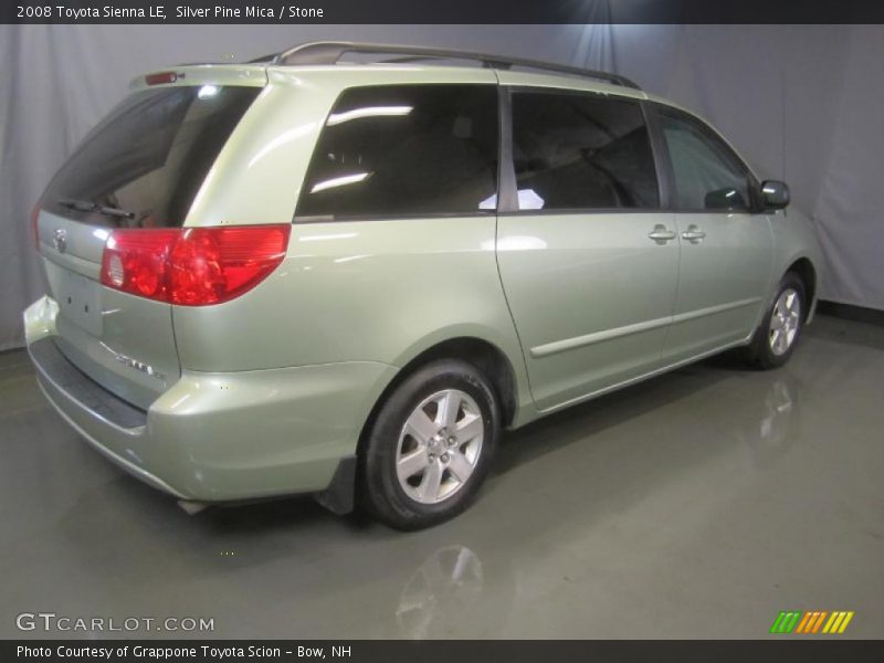 Silver Pine Mica / Stone 2008 Toyota Sienna LE