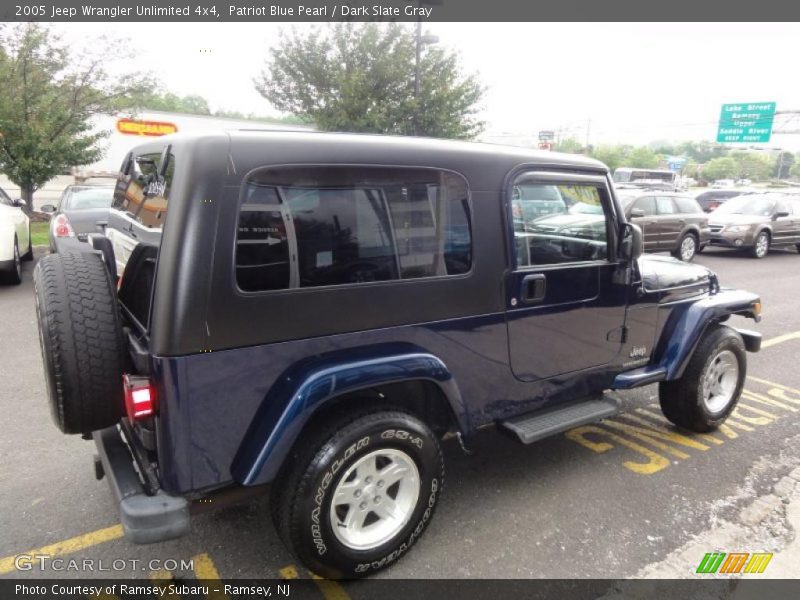 Patriot Blue Pearl / Dark Slate Gray 2005 Jeep Wrangler Unlimited 4x4
