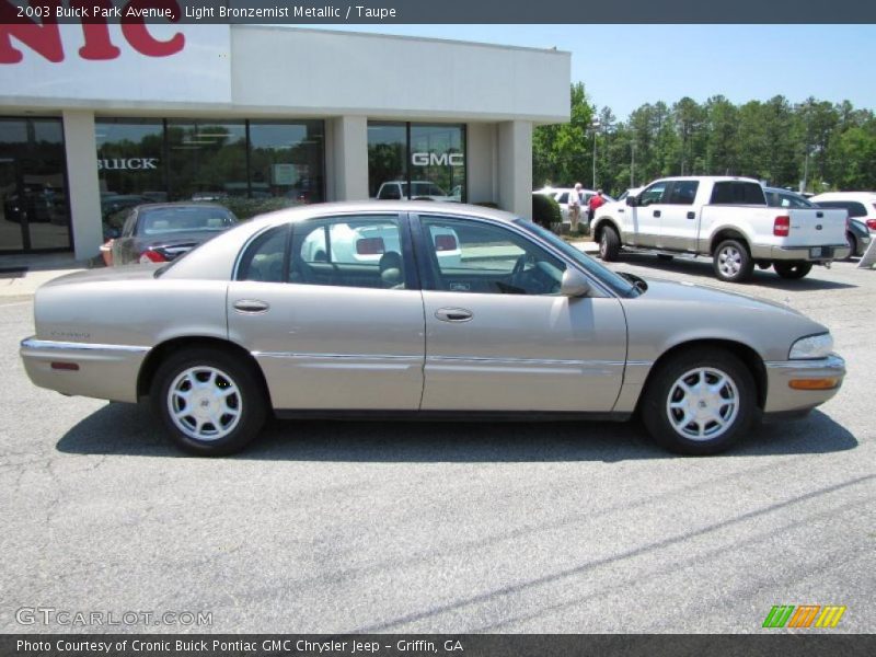 Light Bronzemist Metallic / Taupe 2003 Buick Park Avenue