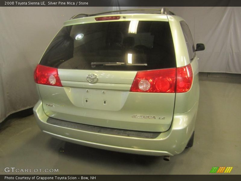 Silver Pine Mica / Stone 2008 Toyota Sienna LE