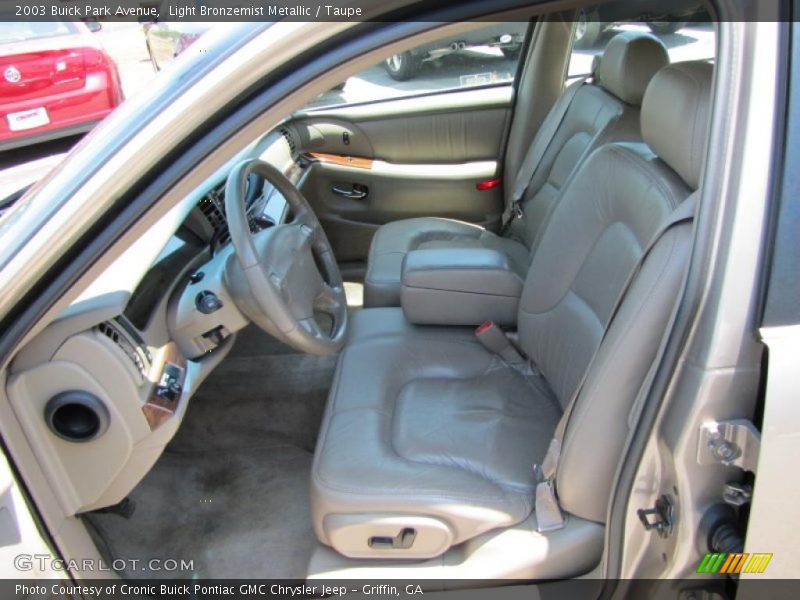 Light Bronzemist Metallic / Taupe 2003 Buick Park Avenue