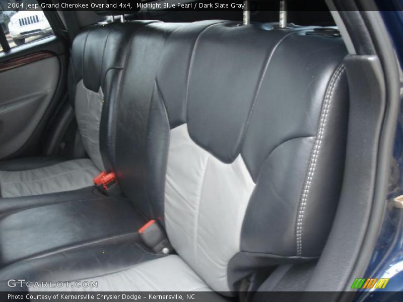 Midnight Blue Pearl / Dark Slate Gray 2004 Jeep Grand Cherokee Overland 4x4