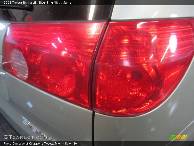 Silver Pine Mica / Stone 2008 Toyota Sienna LE