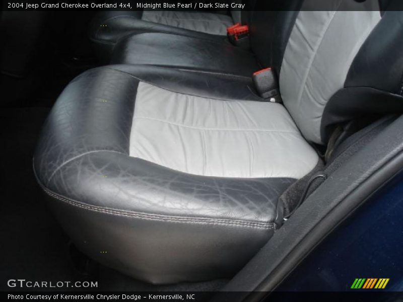 Midnight Blue Pearl / Dark Slate Gray 2004 Jeep Grand Cherokee Overland 4x4