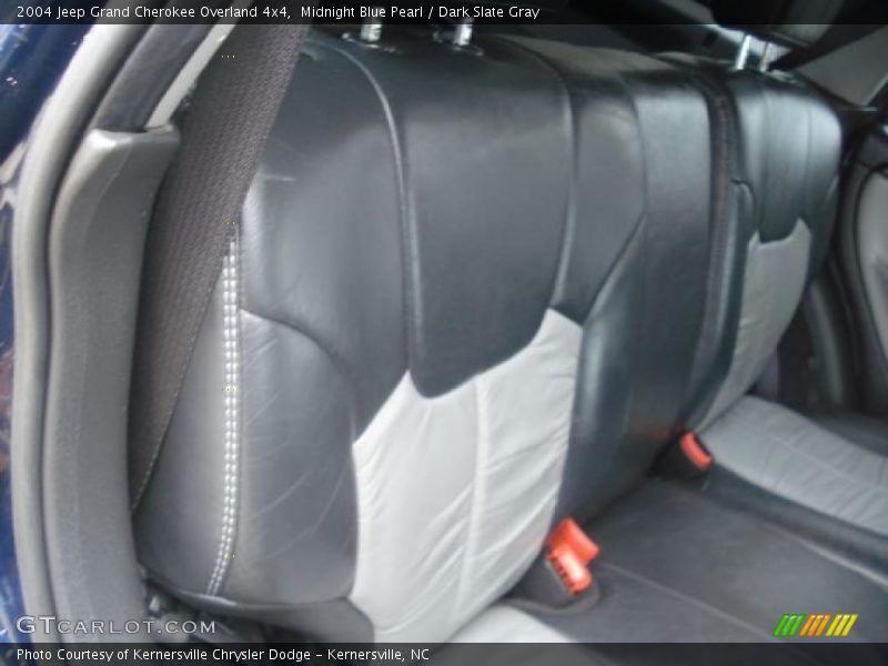 Midnight Blue Pearl / Dark Slate Gray 2004 Jeep Grand Cherokee Overland 4x4