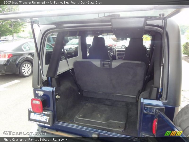 Patriot Blue Pearl / Dark Slate Gray 2005 Jeep Wrangler Unlimited 4x4