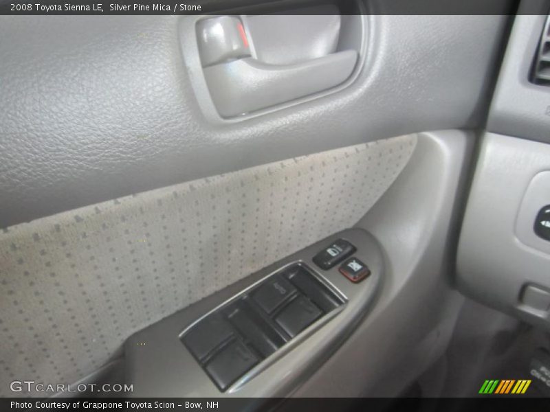 Silver Pine Mica / Stone 2008 Toyota Sienna LE