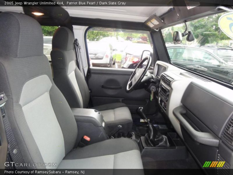 Patriot Blue Pearl / Dark Slate Gray 2005 Jeep Wrangler Unlimited 4x4