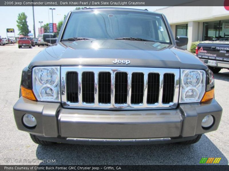 Dark Khaki Pearl / Dark Slate Gray/Light Graystone 2006 Jeep Commander Limited