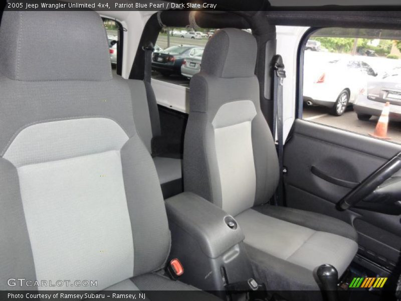 Patriot Blue Pearl / Dark Slate Gray 2005 Jeep Wrangler Unlimited 4x4