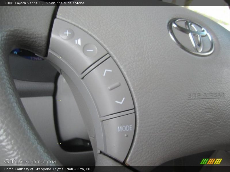 Silver Pine Mica / Stone 2008 Toyota Sienna LE