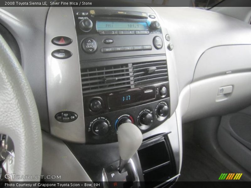 Silver Pine Mica / Stone 2008 Toyota Sienna LE