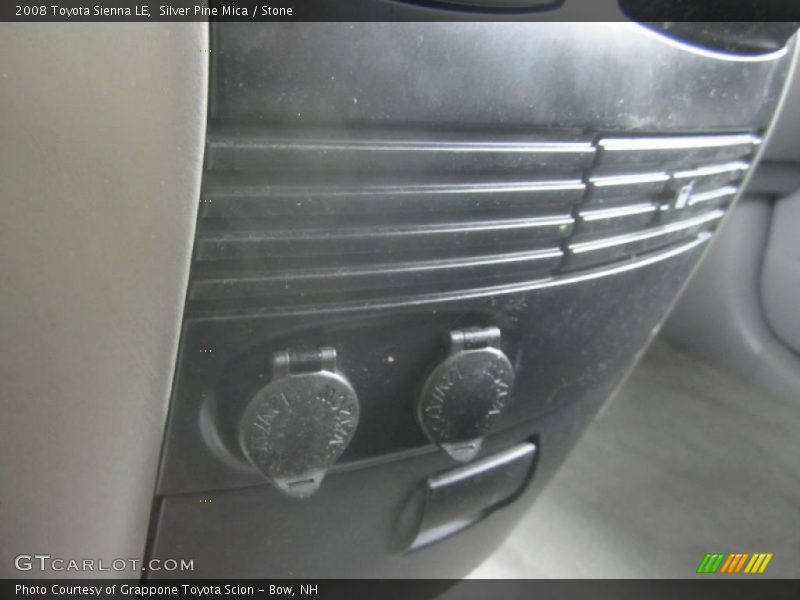 Silver Pine Mica / Stone 2008 Toyota Sienna LE