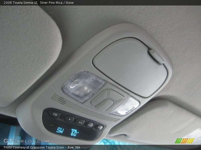 Silver Pine Mica / Stone 2008 Toyota Sienna LE