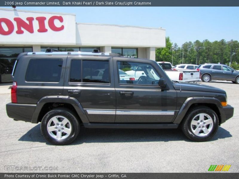 Dark Khaki Pearl / Dark Slate Gray/Light Graystone 2006 Jeep Commander Limited