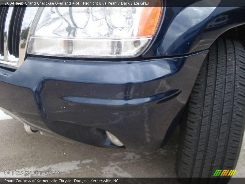 Midnight Blue Pearl / Dark Slate Gray 2004 Jeep Grand Cherokee Overland 4x4