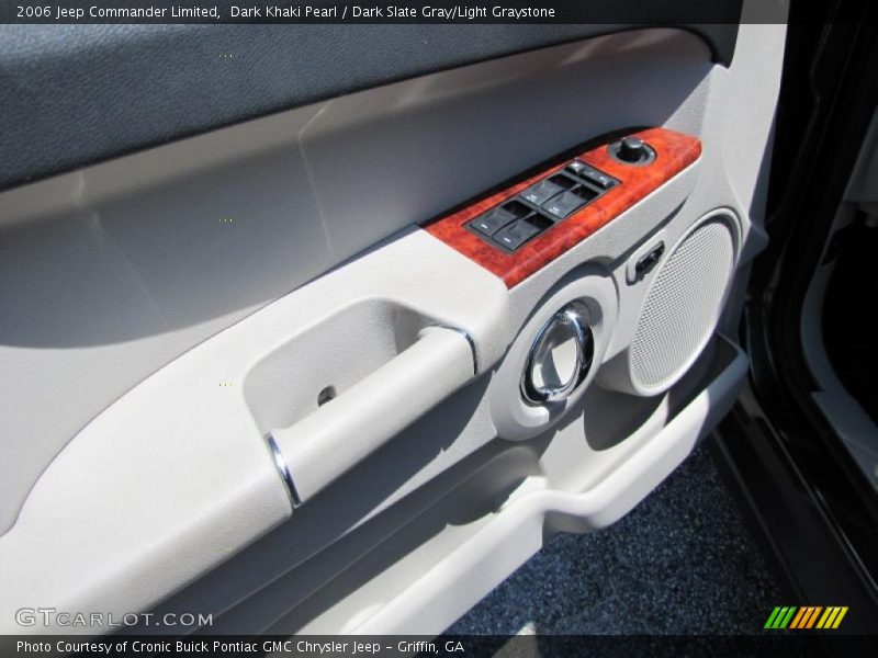 Dark Khaki Pearl / Dark Slate Gray/Light Graystone 2006 Jeep Commander Limited