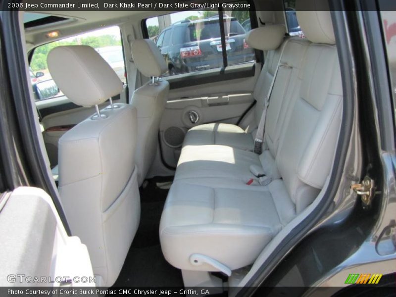 Dark Khaki Pearl / Dark Slate Gray/Light Graystone 2006 Jeep Commander Limited