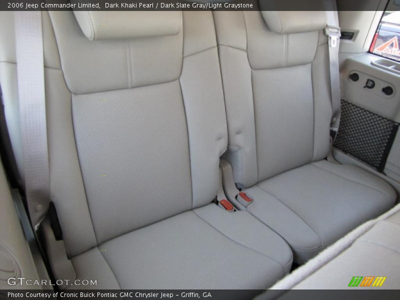 Dark Khaki Pearl / Dark Slate Gray/Light Graystone 2006 Jeep Commander Limited