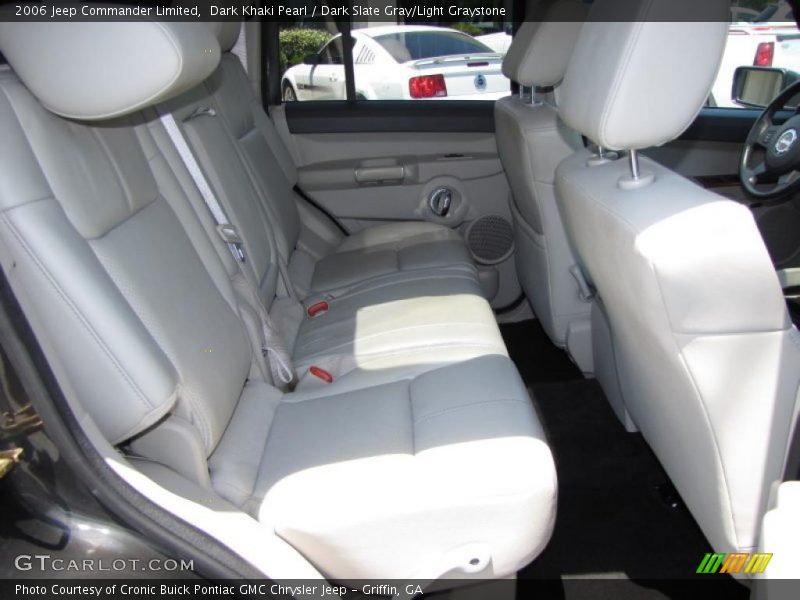 Dark Khaki Pearl / Dark Slate Gray/Light Graystone 2006 Jeep Commander Limited