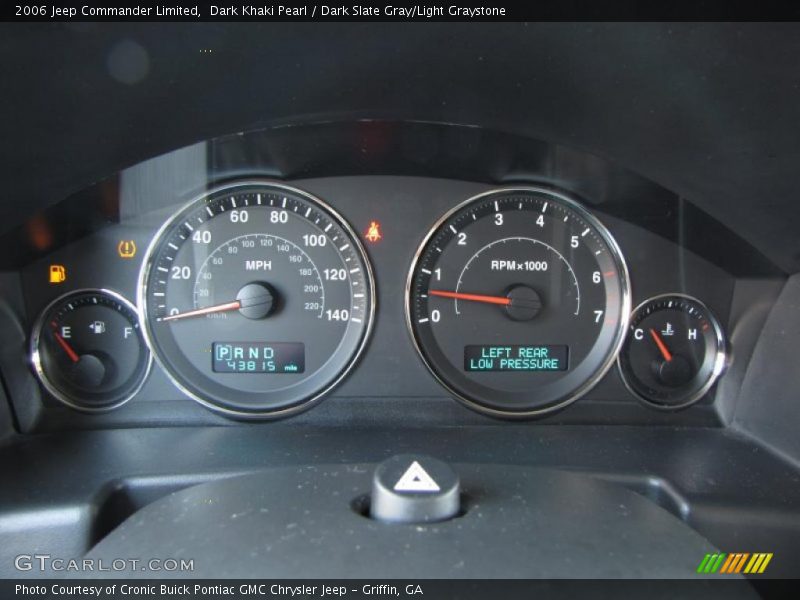 Dark Khaki Pearl / Dark Slate Gray/Light Graystone 2006 Jeep Commander Limited