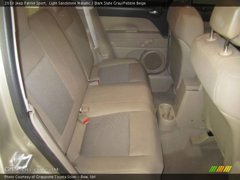 Light Sandstone Metallic / Dark Slate Gray/Pebble Beige 2010 Jeep Patriot Sport