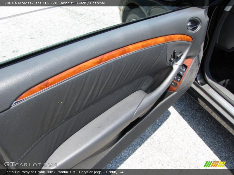 Black / Charcoal 2004 Mercedes-Benz CLK 320 Cabriolet