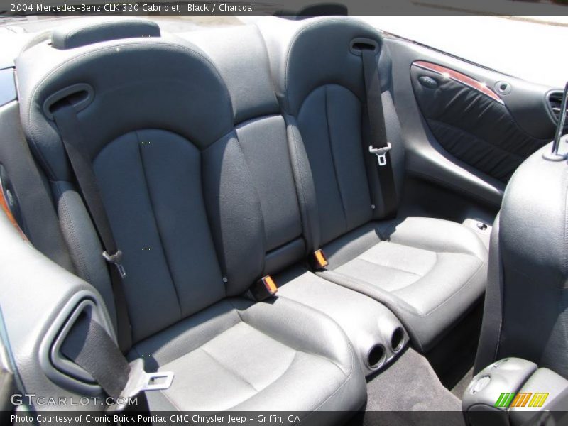 Black / Charcoal 2004 Mercedes-Benz CLK 320 Cabriolet