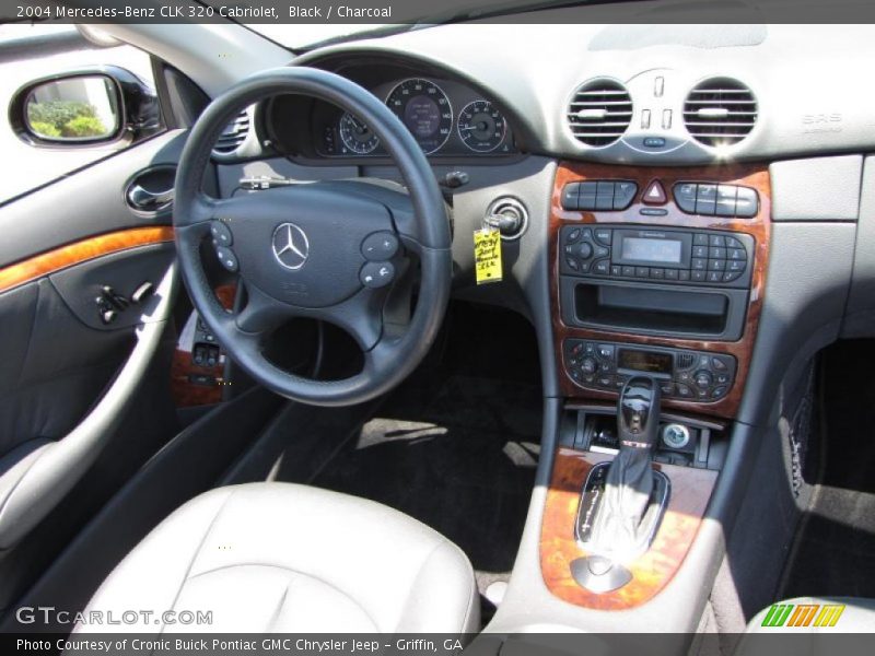 Black / Charcoal 2004 Mercedes-Benz CLK 320 Cabriolet