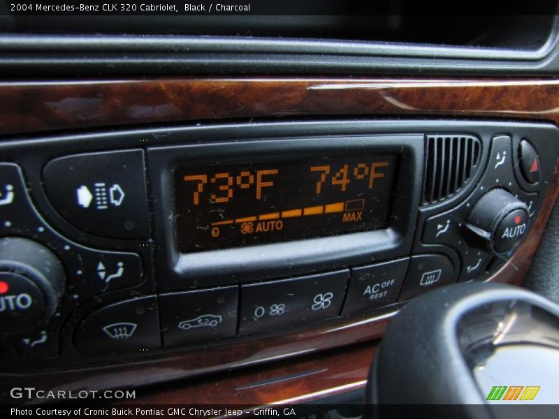 Black / Charcoal 2004 Mercedes-Benz CLK 320 Cabriolet