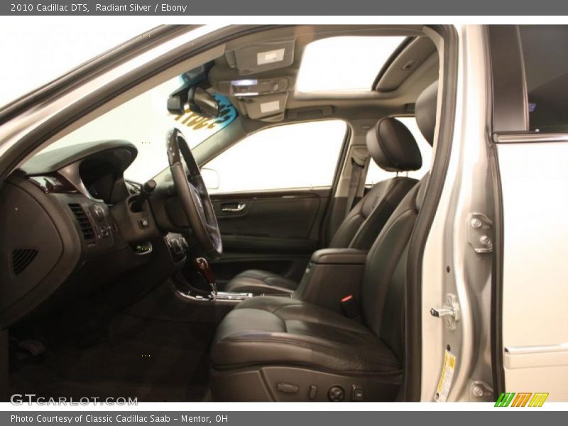Radiant Silver / Ebony 2010 Cadillac DTS