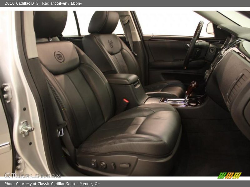 Radiant Silver / Ebony 2010 Cadillac DTS